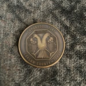 1976 Carson County Texas Coronado Coin